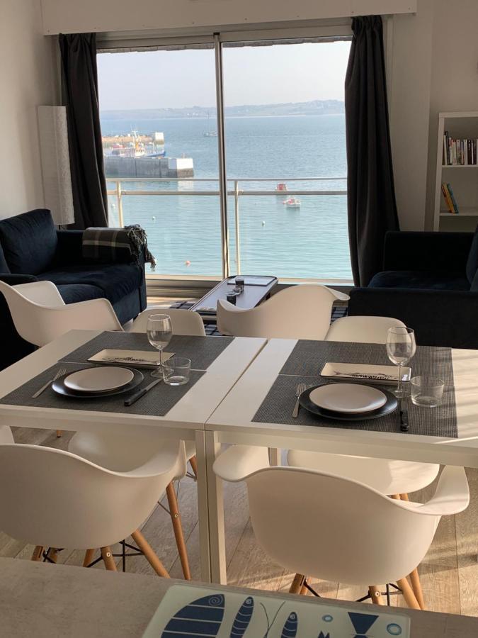 Appartement Design VIII - Port Rosmeur - Sublime Vue Mer Douarnenez Dış mekan fotoğraf