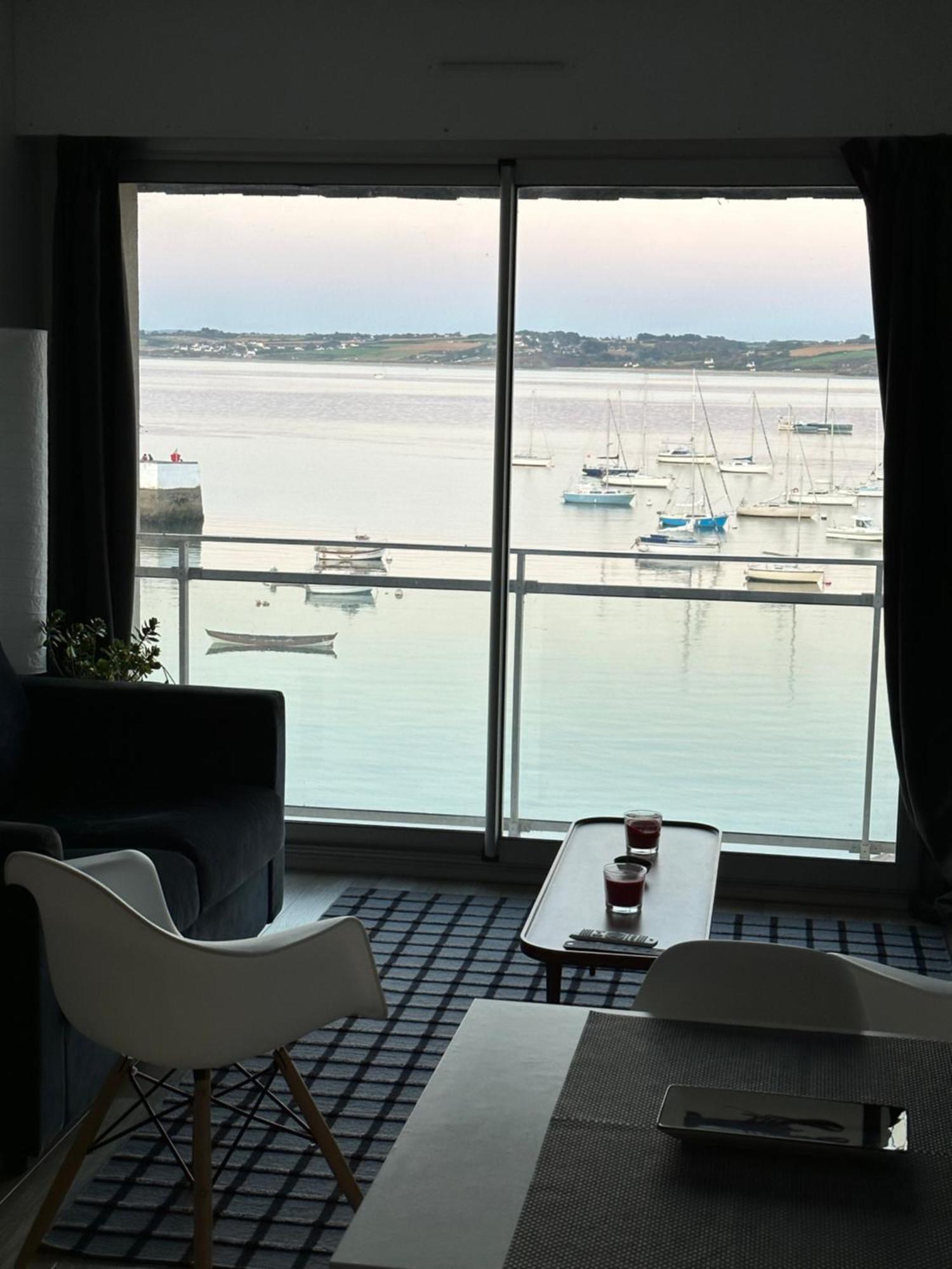 Appartement Design VIII - Port Rosmeur - Sublime Vue Mer Douarnenez Dış mekan fotoğraf