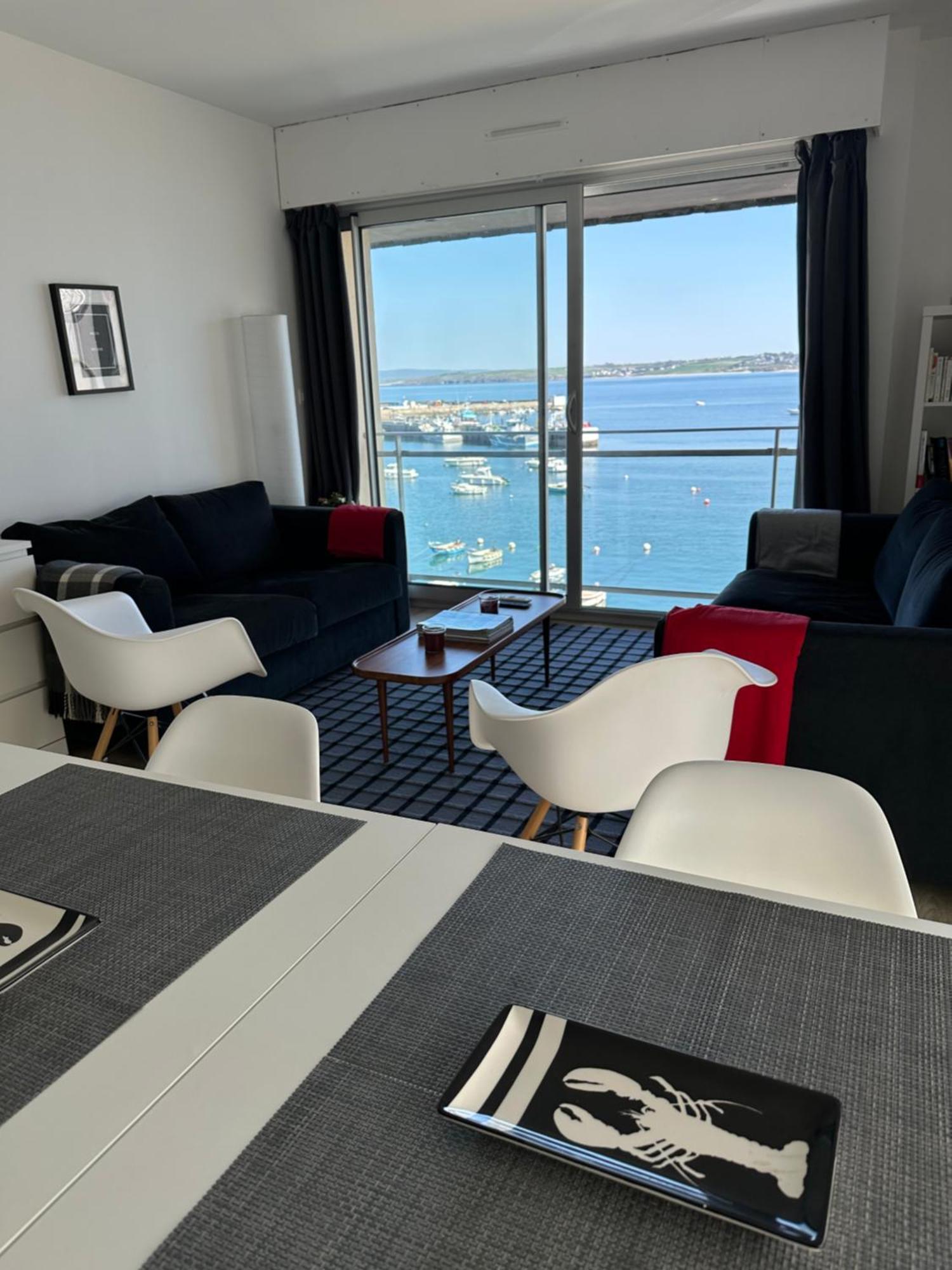 Appartement Design VIII - Port Rosmeur - Sublime Vue Mer Douarnenez Dış mekan fotoğraf